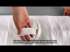 Bolsa de filtro de poliéster industrial membrana PTFE para filtración de aire