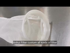 Bolsas de filtro líquido de poliéster de nylon PP para la industria del tratamiento de aguas residuales