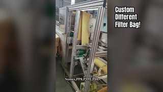 Bolsa de filtro de poliéster Nomex PTFE