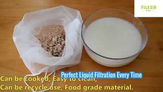 Food Grade Nylon Mesh Filter Bag for Liquid Filtration