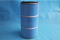 Fire Resistance Polyester Dust Filter Cartridge Smooth Filter Media Surface