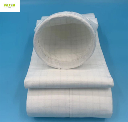 Bolso de filtro estático anti de encargo del polvo de la tela filtrante de la tira para el polvo negro de carbono