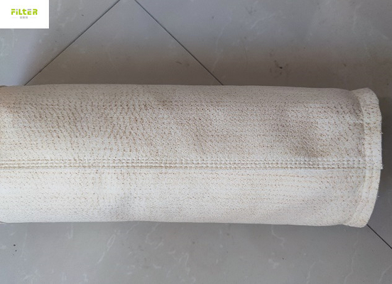 Bolso de filtro industrial de encargo de 550GSM Nomex Aramid con el alambre de los SS