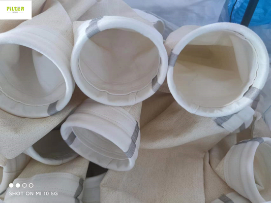 Mangas das alta temperatura modificadas para requisitos particulares del filtro de 550GSM Nomex Aramid para la industria del polvo