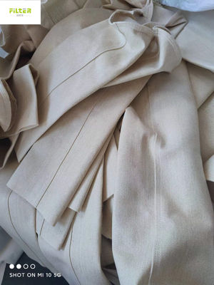 Mangas das alta temperatura modificadas para requisitos particulares del filtro de 550GSM Nomex Aramid para la industria del polvo