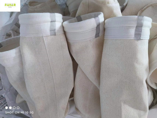 Anchura los 2.2m del bolso de filtro de la fibra de vidrio PTFE del poliéster de Nomex PPS P84