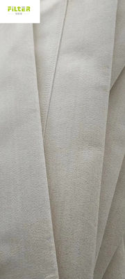 Calcetines del filtro de 500GSM~550GSM Nomex Aramid con alto pegamento transparente del silicón