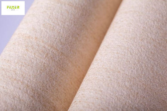 Bolso de alta temperatura de la tela filtrante del polvo de Nomex Aramid para el polvo del carbón de leña