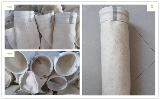 Bolso de filtro de Nomex del poliéster del colector de polvo de la membrana de PTFE para la purificación del gas