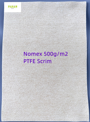 resistencia a la corrosión da alta temperatura del bolso de filtro de 750gsm PTFE