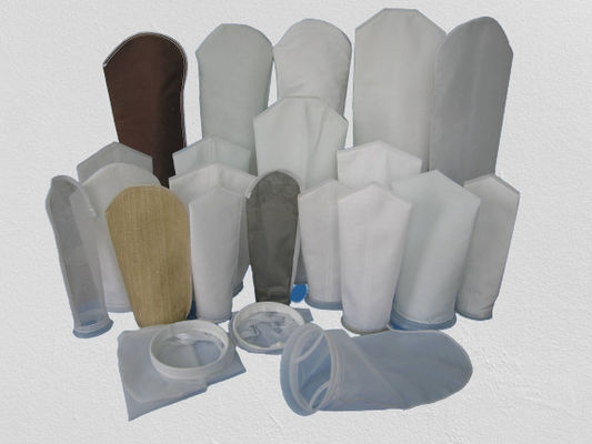 Bolsa de filtro de líquido PP de 10 micras para acuario con anillo de plástico de 7"X32"