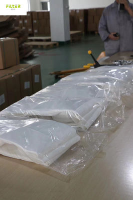 Bolso de filtro de Baghouse PTFE de la fibra del 100% PTFE para el tratamiento del humo