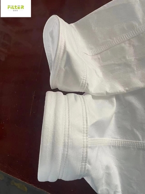 Buenos calcetines del filtro de la permeabilidad 750gsm PTFE del aire para la planta siderúrgica