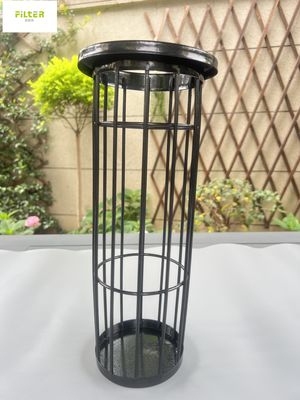 Bolso de filtro de alta temperatura de la jaula industrial PTFE con la jaula del filtro SS304