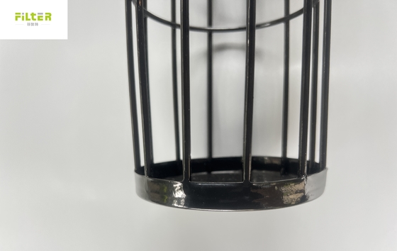 Jaula del filtro de la planta siderúrgica SS304 hecha juego con el bolso de filtro de PTFE