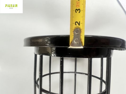 Jaula del filtro de la planta siderúrgica SS304 hecha juego con el bolso de filtro de PTFE