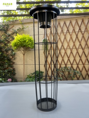 Jaula resistente a la corrosión del bolso de filtro de Baghouse para la diversa filtración industrial