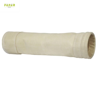 1.8 - 2.8 mm de espesor Bolsa de filtro de fibra de vidrio para el colector de polvo industrial