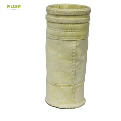 1.8 - 2.8 mm de espesor Bolsa de filtro de fibra de vidrio para el colector de polvo industrial
