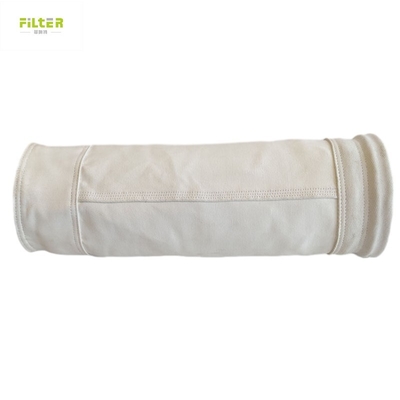 Bolsa de filtro de fibra de vidrio con membrana de PTFE para filtración de recogida de polvo