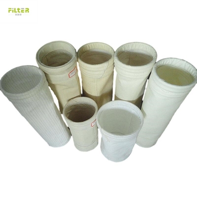 Políester Aramid PPS Recolector de polvo Bolsas de filtro de filtro de aguja no tejida