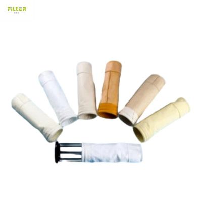 Políester Aramid PPS Recolector de polvo Bolsas de filtro de filtro de aguja no tejida