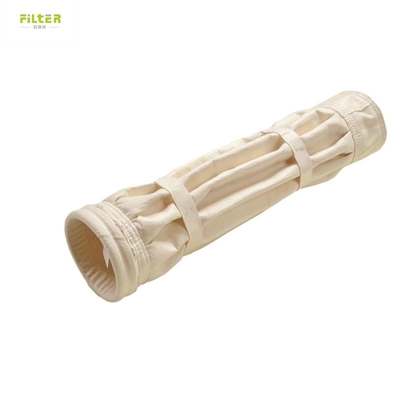 Bolsas de filtro de polvo industrial plissadas Nomex para plantas de cemento