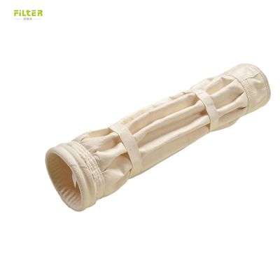 Bolso de filtro para colector de polvo de tipo de bolsillo Calcetines de filtro pliegados de poliéster Nomex