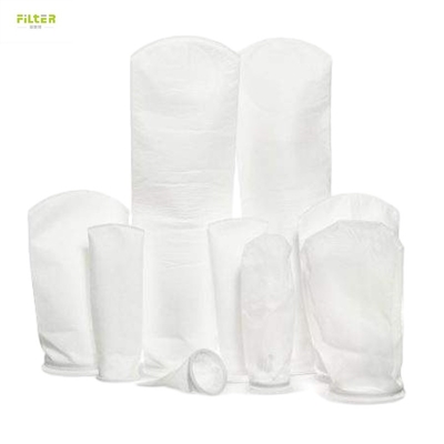 Bolsa de filtro de líquido cosida / soldada con 0,5-300 micras PE / PP / NMO / PTFE