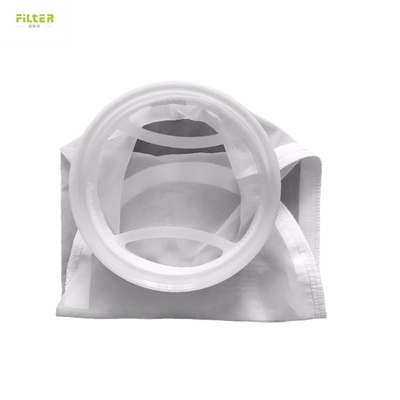 Bolsa de filtro de líquido LPE con cuerpo de bolsa cosida / soldada y plástico / metal / crudo / tapa de cuerda de tira