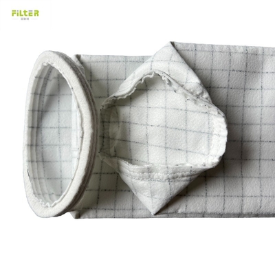 550GSM Calcetín de filtro de polvo antiestático de poliéster para filtro industrial
