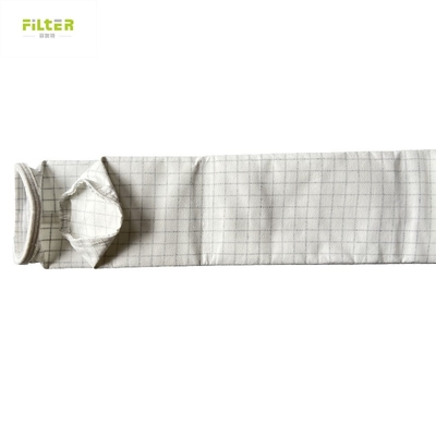 Bolso de filtro antiestático de poliéster Nomex PPS Calcetín de filtro PTFE