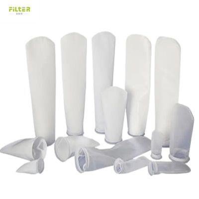 Bolsa de filtro de líquido de malla de nylon de grado alimenticio de 500 micras con anillo de plástico