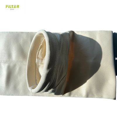 750GSM Fibra de vidrio con bolso de filtro de membrana de PTFE para el calentador de cemento