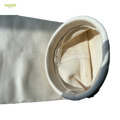 Bolsas de filtro de fibra de vidrio Nomex PPS PTFE Manchas de filtro de alta temperatura