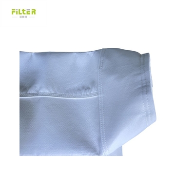 Filtro de aire 550GSM Poliéster aceite y agua repelente manga de filtro para la planta de cemento