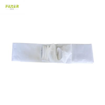 550GSM Bolsas de filtro de aceite y repelente de agua de poliéster para planta de cemento y planta de acero
