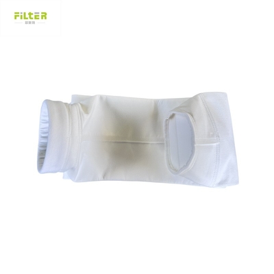 Temperatura normal 500GSM Bolsas de filtro repelentes de aceite y agua de poliéster