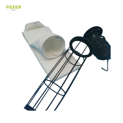 550GSM Nomex Poliéster con mangas de filtro de membrana de PTFE con banda rápida SS304