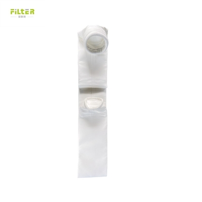 Bolsa de filtro de poliéster para recolector de polvo aplicable al procesamiento de madera de hierro y piedra caliza