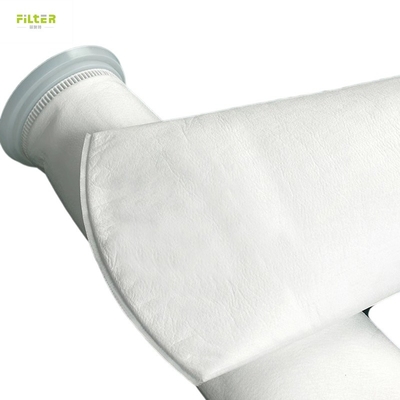 Bolsa de filtro de líquido resistente a productos químicos disponible en materiales de poliéster de nylon y polipropileno para uso industrial