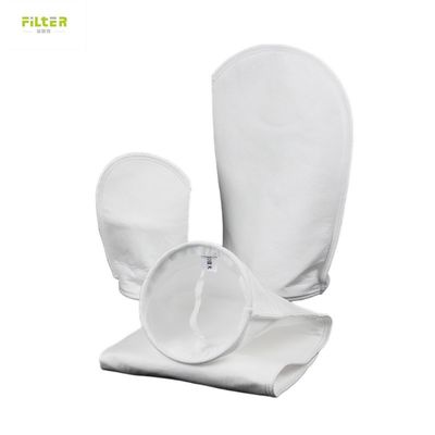 Bolsa de filtro de líquido de fondo de fusión caliente con anillo de plástico Fácil instalación