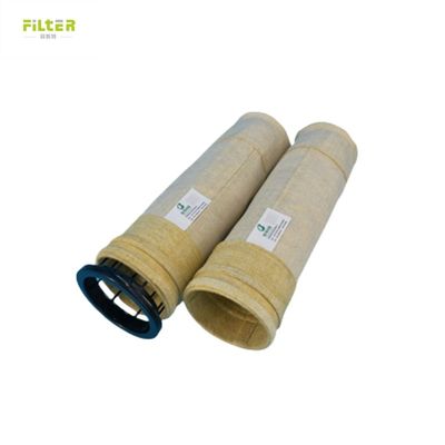 P84 Nomex PPS PTFE Bolsa de filtro industrial para la planta de cemento