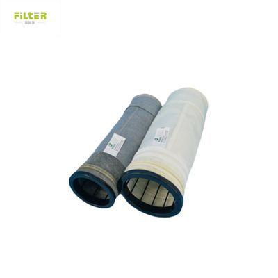 Filtro de aguja Nomex PTFE PPS P84 Bolsa de filtro de alta temperatura con manchas de filtro resistentes a ácidos y álcalis