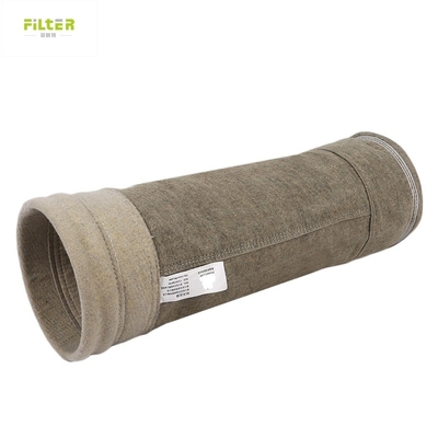 Industria Bolsa de filtro antiestático de poliéster con membrana de PTFE para filtro colector de polvo