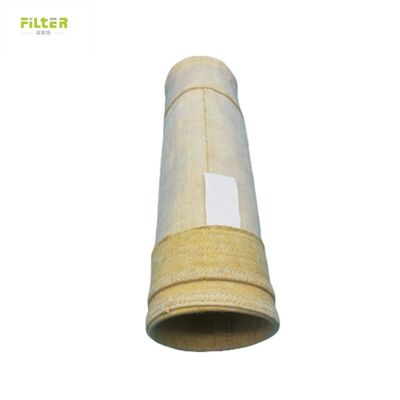 Uso del filtro de aire Nomex Polyester PPS PTFE Bolsa de filtro de fibra de vidrio para planta de mezcla de asfalto
