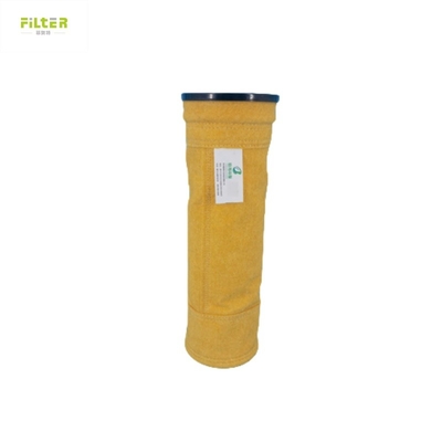 550GSM P84 Bolso de polvo PTFE revestido con membrana Bolso de polvo con buen rendimiento de filtración Bolso de filtro de malla