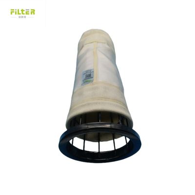 Bolsa de filtro de poliéster con membrana de PTFE de filtro de aguja 750GSM