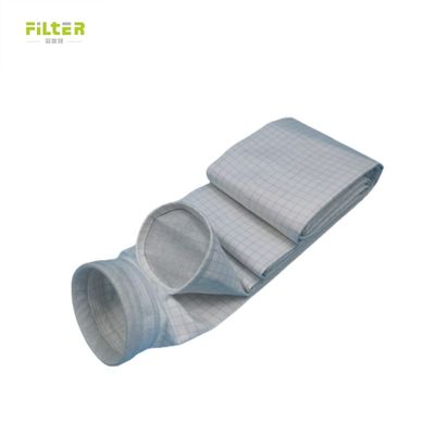 Sillones de filtro Nomex de fibra de vidrio PTFE de alta temperatura para plantas de cemento
