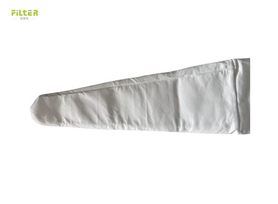 Bolsa filtrante de poliéster personalizada para la recolección de polvo de alto rendimiento en las industrias cementera y minera de alta temperatura